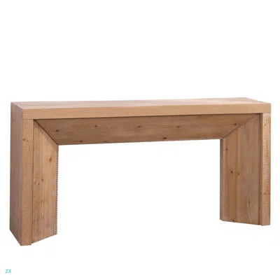 62" Modern Console Table – Solid-Look Engineered Wood Entryway Table | Wayfair North America