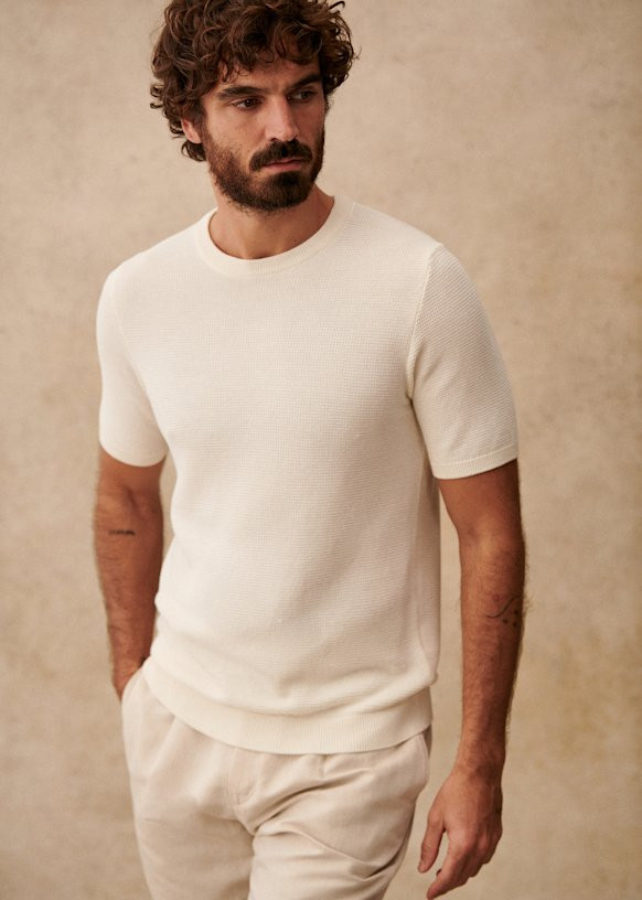 Simeone Mesh T-Shirt | Sezane Paris - US