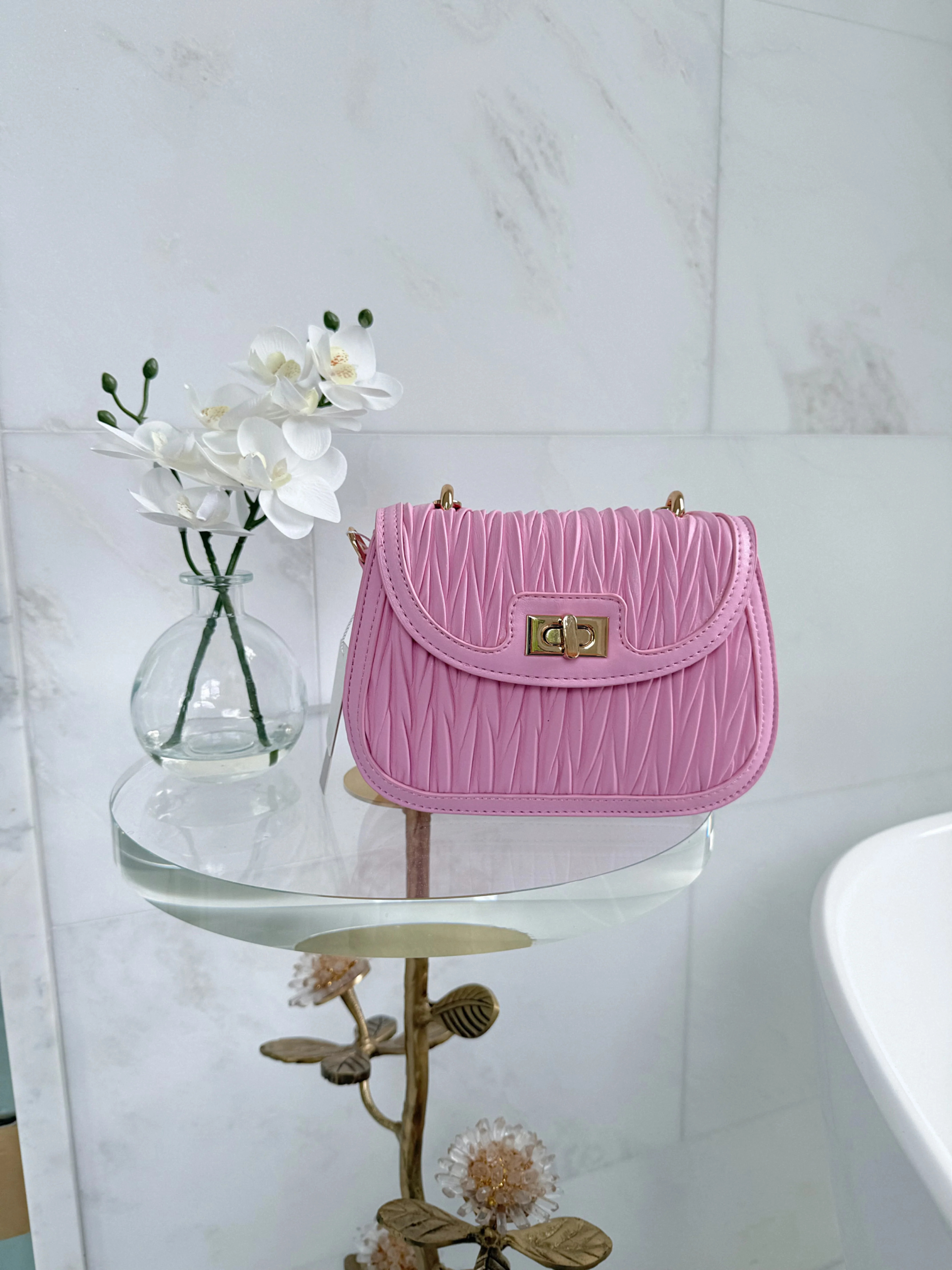 Pink Eleanor Purse | Shop Christine's Boutique 