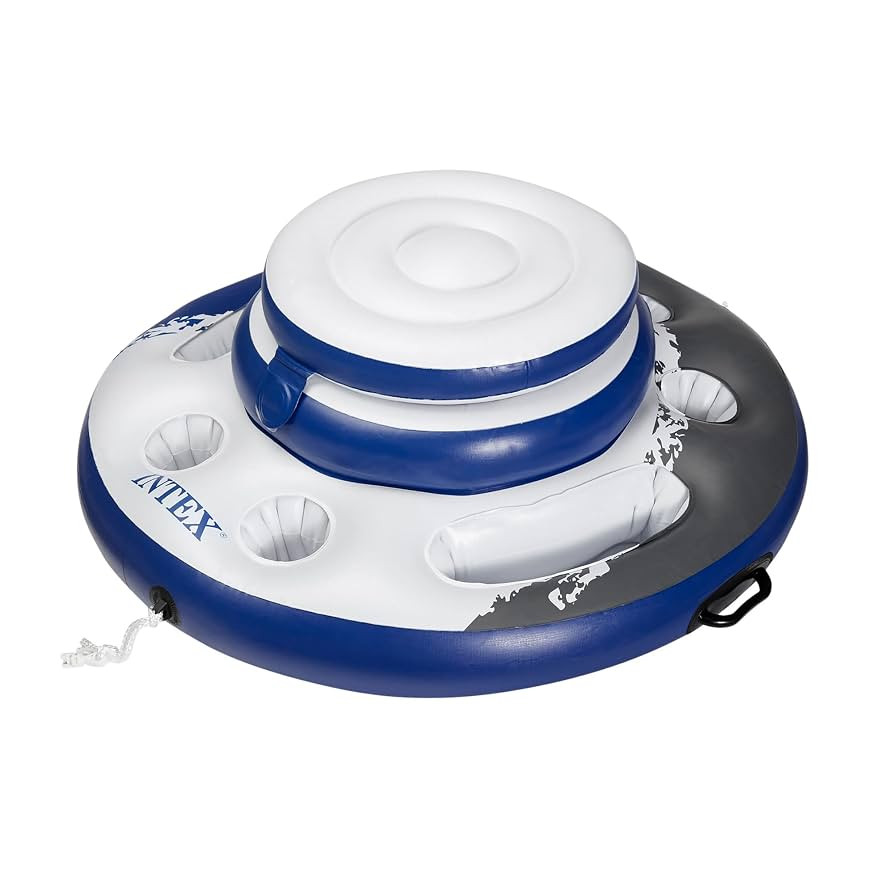 INTEX 56822EP Mega Chill Inflatable Cooler: Removable Ice Chest – 5 Built-in Cup Holders – 2 ... | Amazon (US)
