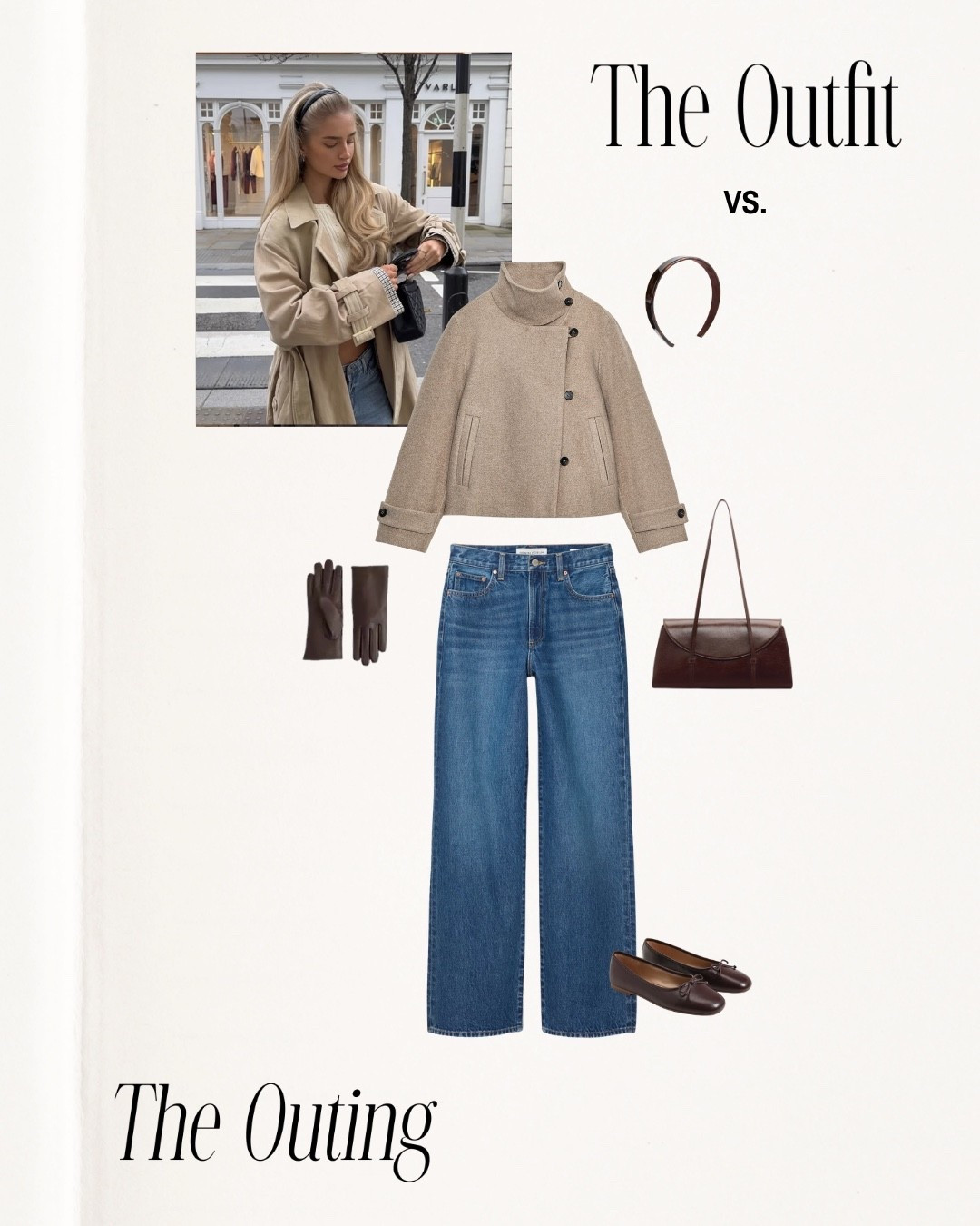 obsessed with this fall fit!!!🤎

Fall outfit inspo, Mocha, New York, coffee, pumpkin patch  cold weather, jacket, travel, aritzia, Zara finds, accessories, Amazon finds, bag, purse, gloves, date night