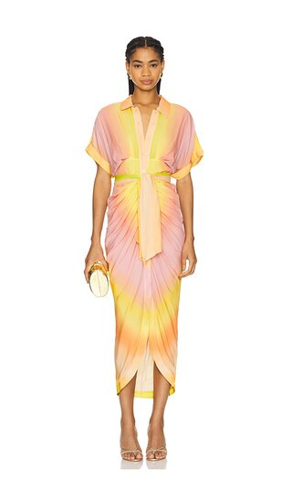 Miko Dress in Ombre Sunset | Revolve Clothing (Global)
