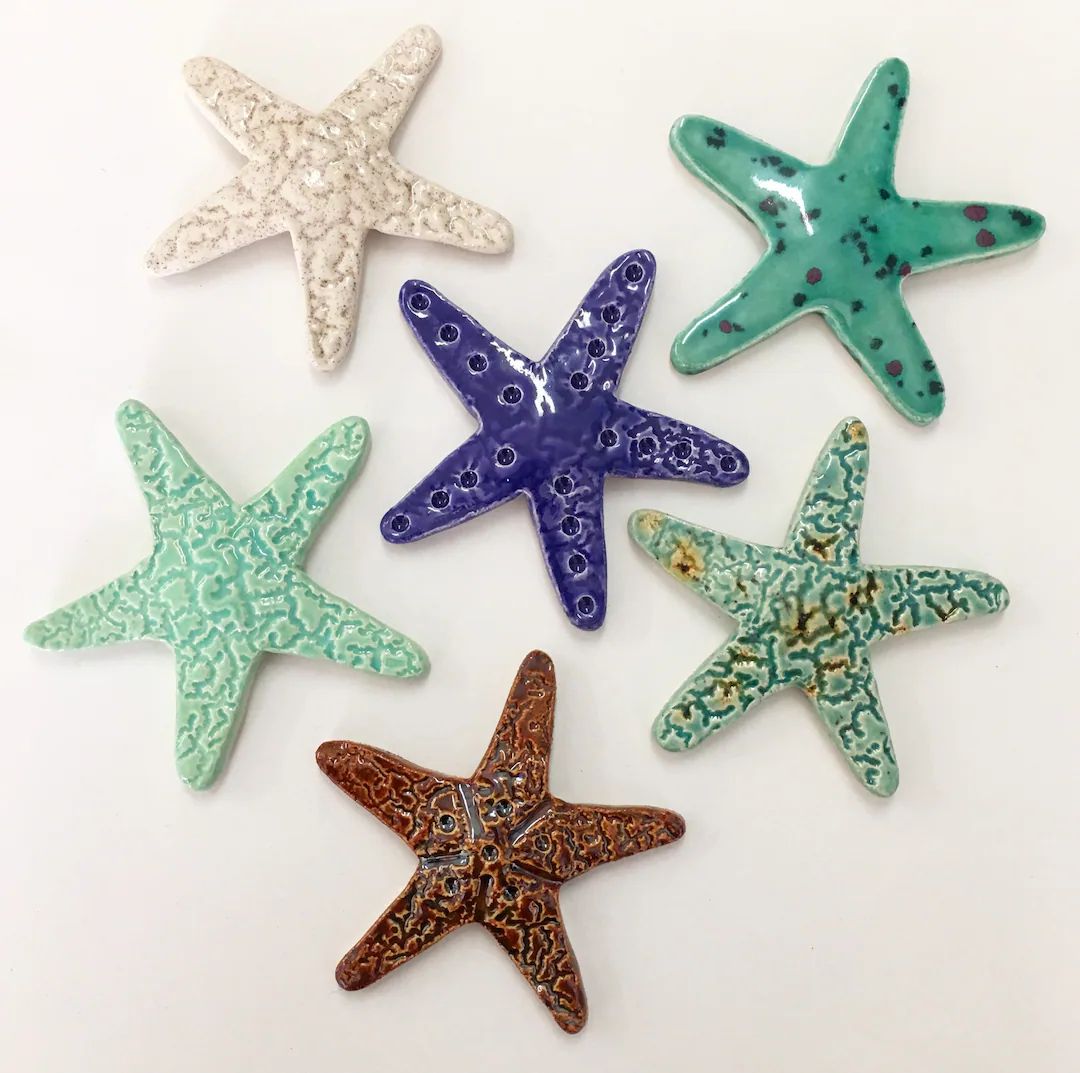 6 Sea Star Tile Set - Etsy | Etsy (US)