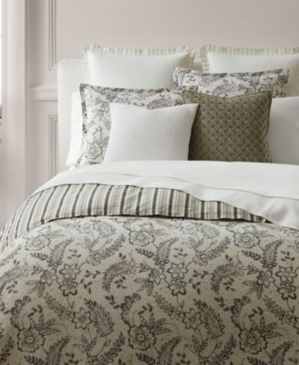 Sara Floral Paisley 3-Pc. Duvet Cover Set, Full/Queen | Macy's
