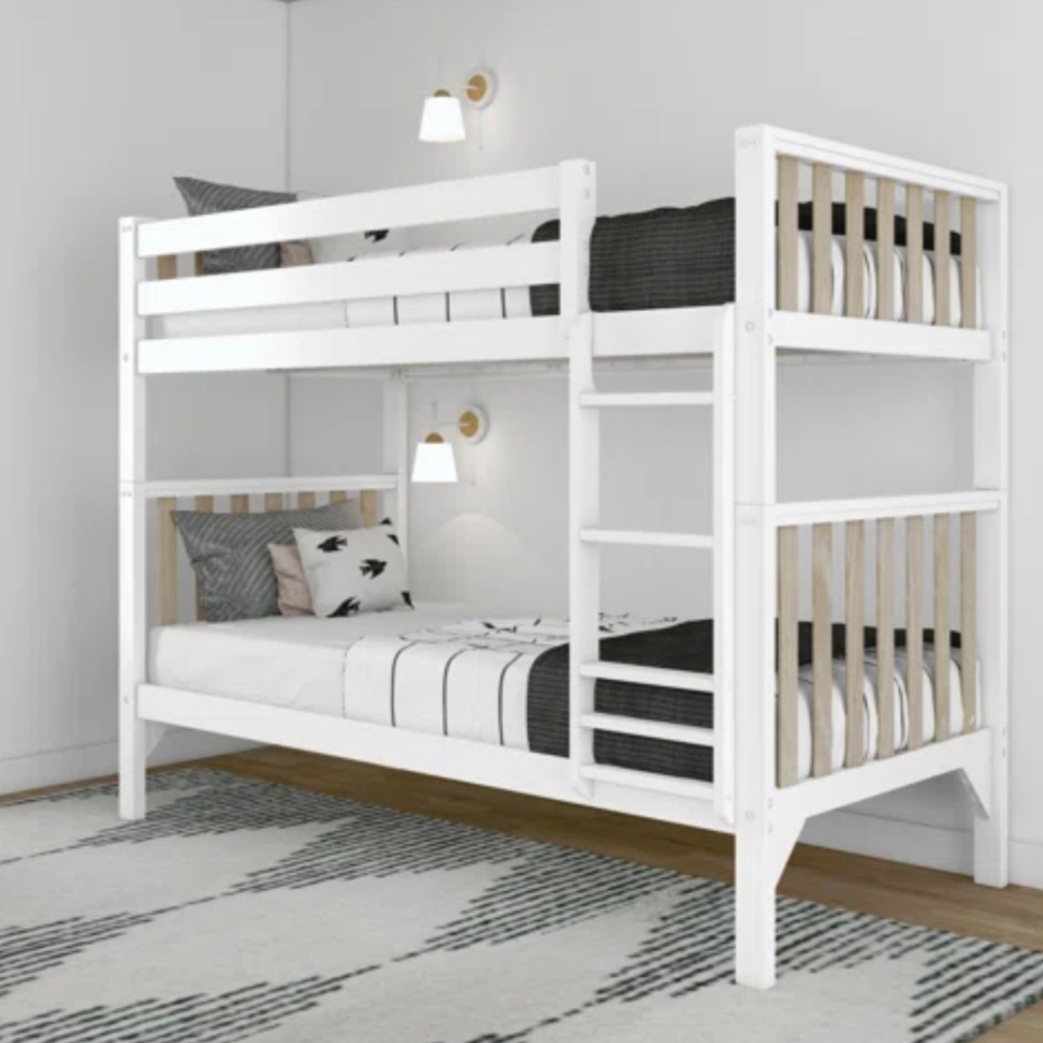 Space saving bunk bed!

Bedroom 
Kids rooms 
Bunkbed 
Kids decor 

#LTKKids #LTKFamily #LTKHome