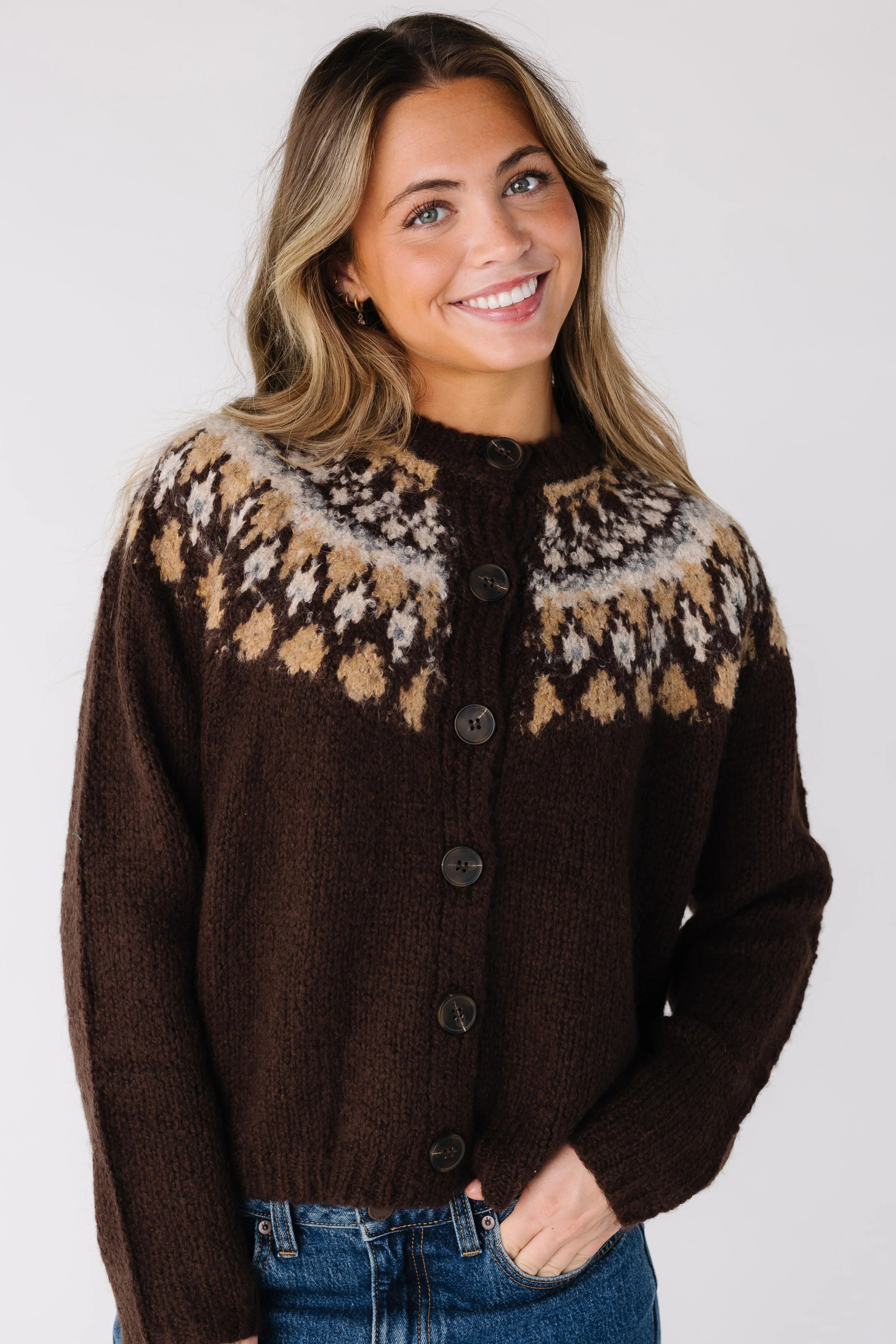 Vintage Fair Isle Cardigan | Called To Surf