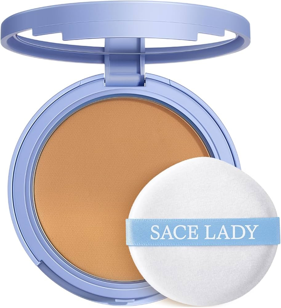 SACE LADY Face Powder Waterproof Sets Makeup, Controls Shine, Smooth Fine Lines for Flawless Ligh... | Amazon (US)