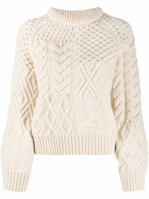 chunky-knit roll-neck jumper | Farfetch (UK)