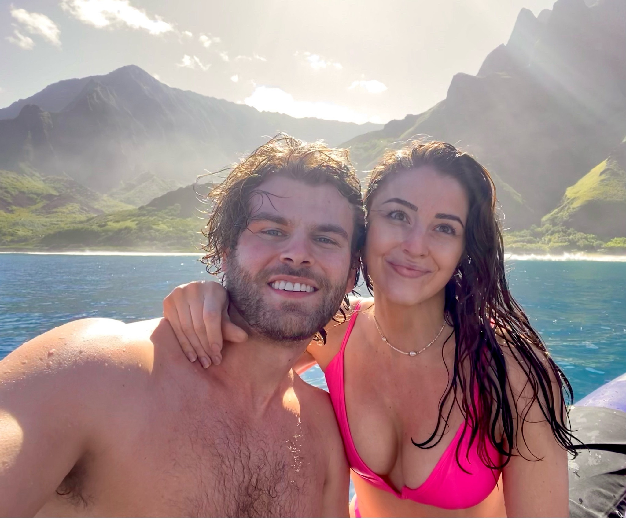 〰️ OOTD 4. tropical vaca 〰️

still see the sun gleaming off the turquoise water with the napali coast as a backdrop in my dreams sometimes. can’t wait til our next trip there ⛰️ this bathing suit was supportive enough to snorkel, boat jump, and swim but also flattering and vibrant AND reversible. will tag all the bathing suits & coverups I purchased from this trip + some inspo 👙

#LTKSeasonal #LTKstyletip #LTKtravel