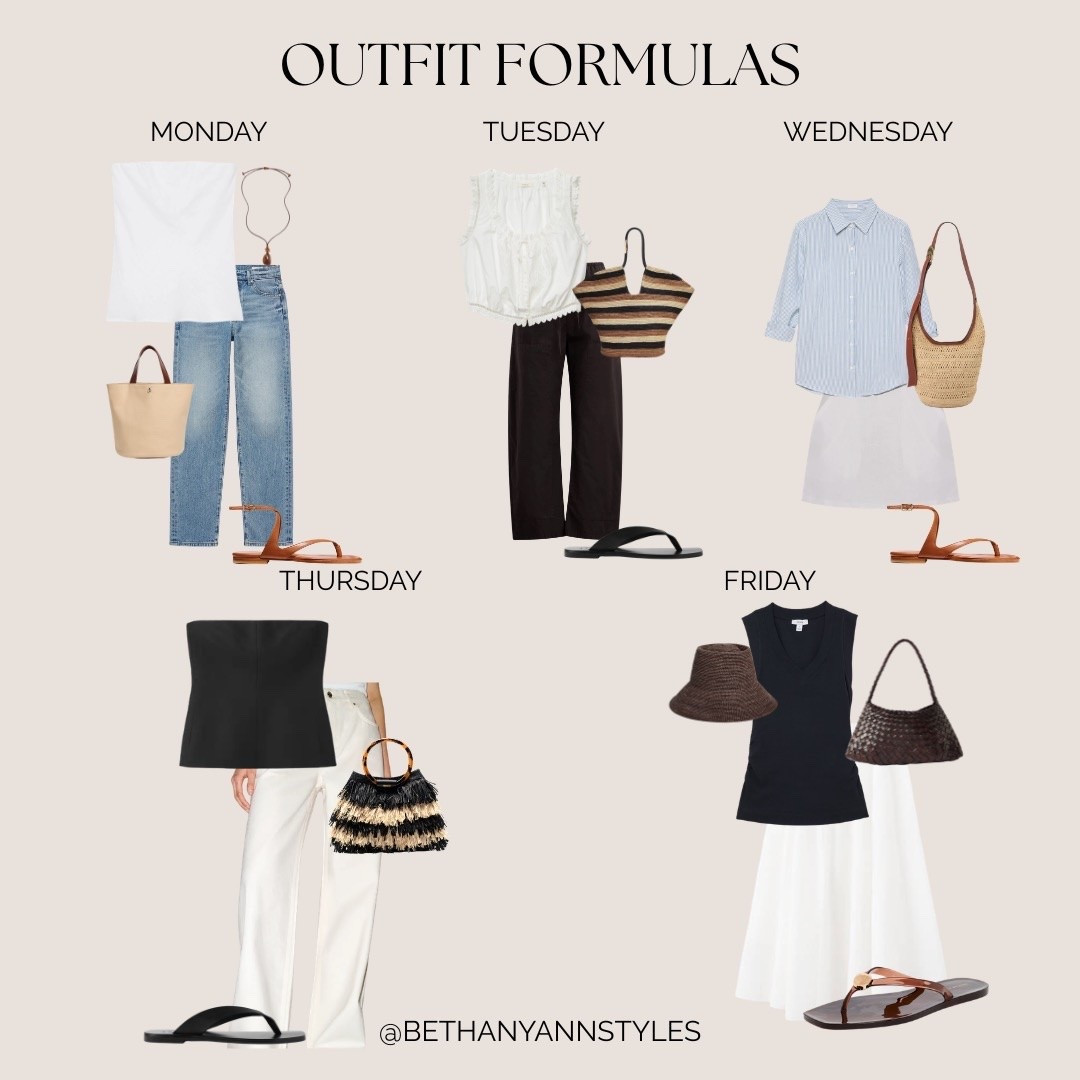 Week 30 of 2026 outfit formulas—effortless combinations designed to make getting dressed simple, confident, and stress-free for the week ahead.