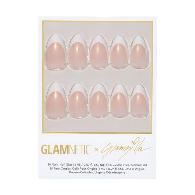 Glamnetic Give 'Em Grace Press-On Nails - 30 ct - Ulta Beauty | Target