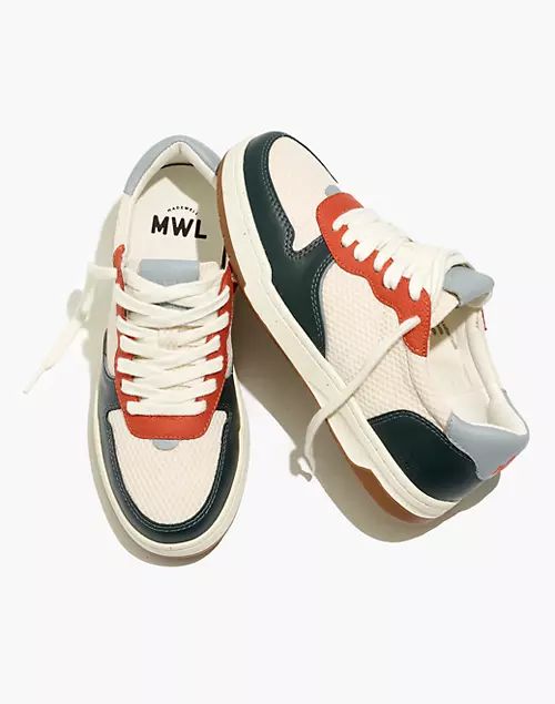 Court Sneakers in Leather and Mesh | Madewell
