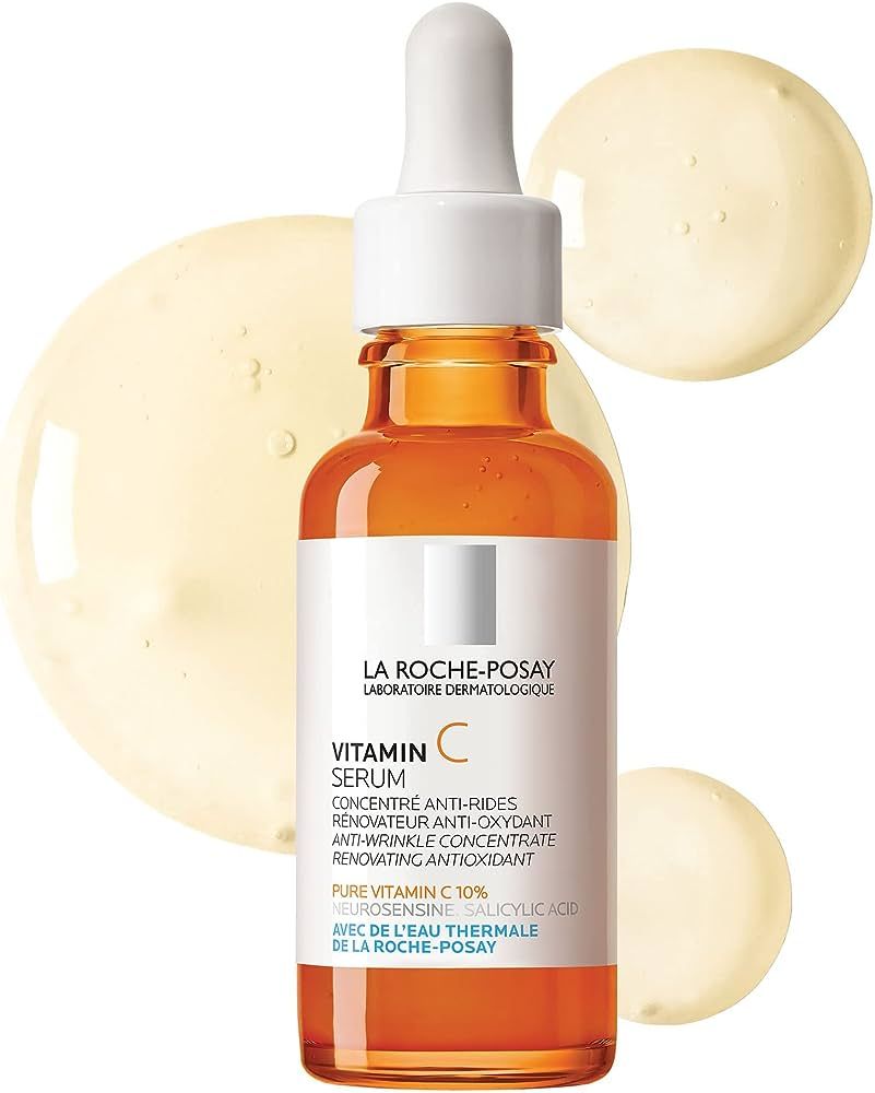 La Roche-Posay Pure Vitamin C Face Serum with Hyaluronic Acid & Salicylic Acid, Anti Aging Face S... | Amazon (US)
