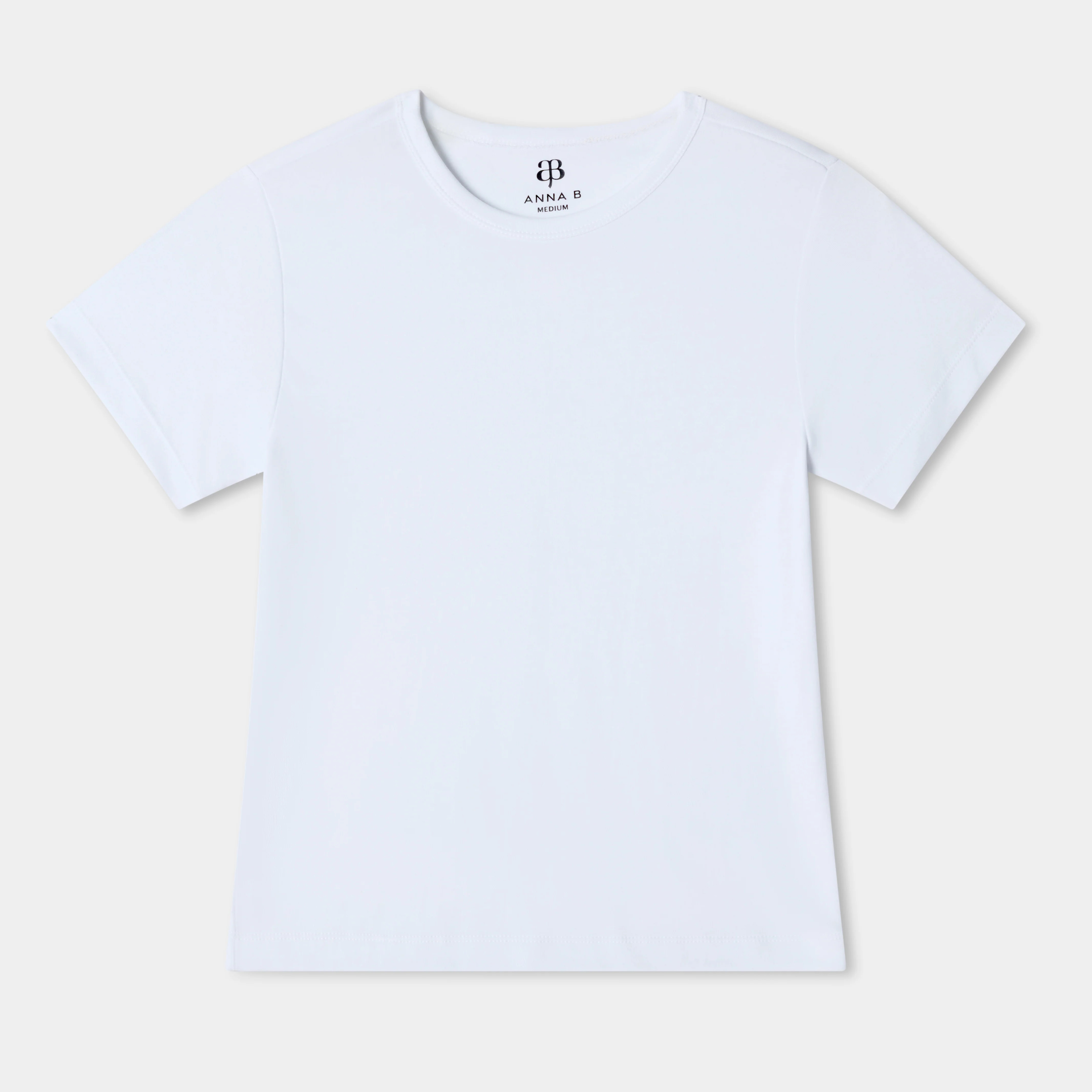 Maggie Everyday Tee White | Me & the Boys