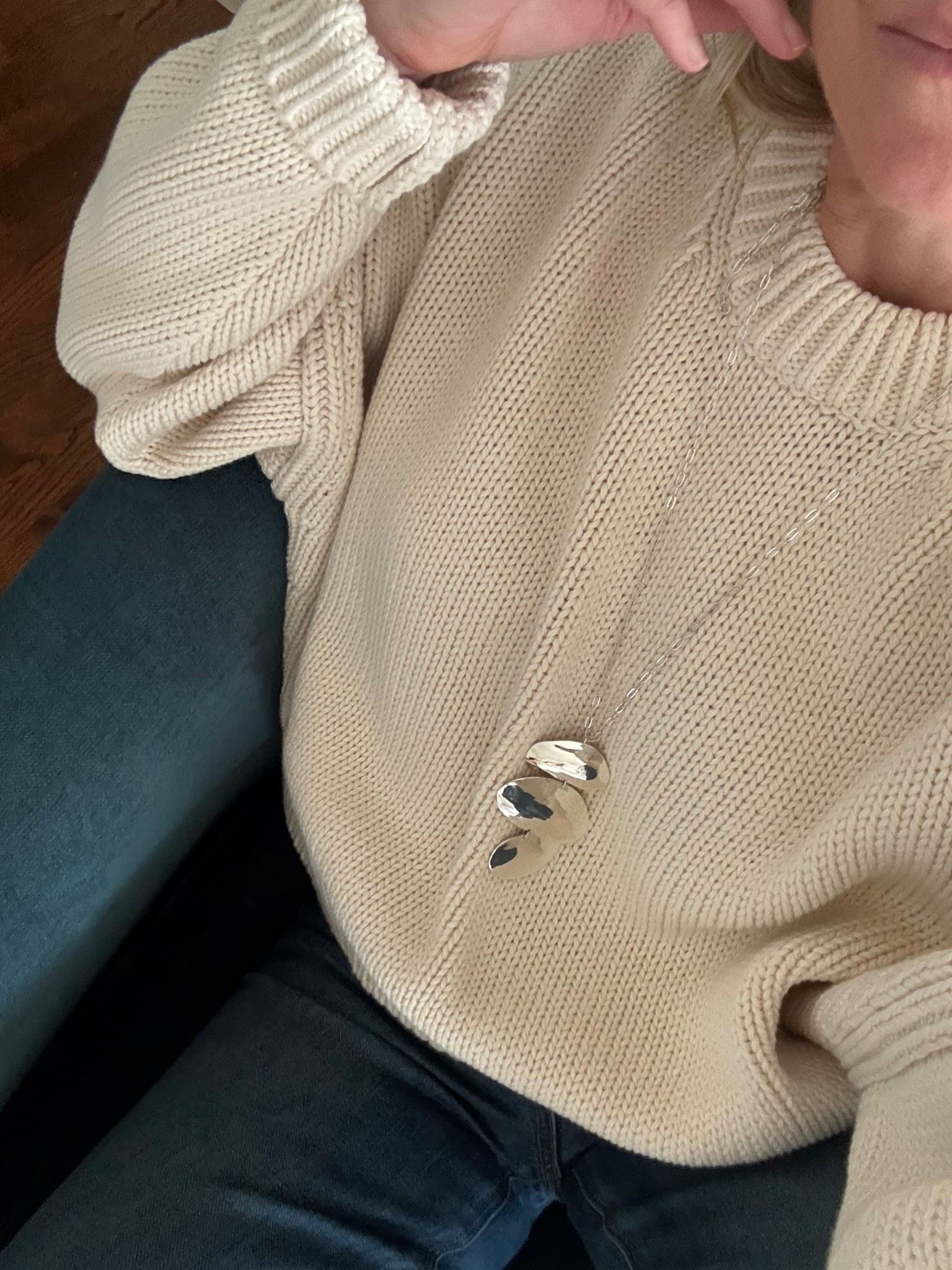 Oversized sweater and jeans kind of day. I’ll wear this sweater now through the warmer months  

#LTKOver40 #LTKdayinmylife #LTKSeasonal