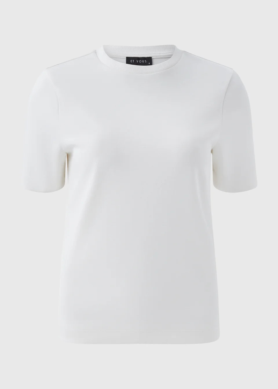 Et Vous Ivory T-Shirt - Size 22 | Matalan (UK)