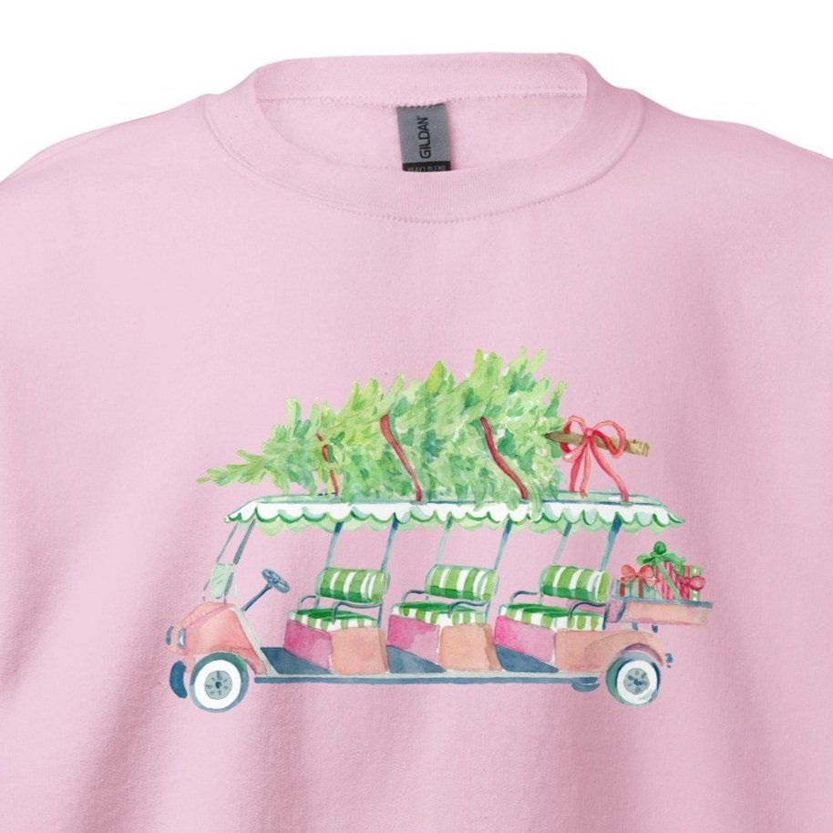Palm Beach Golf Cart Sweatshirt | Multiple Colors Available — Simply Jessica Marie | Simply Jessica Marie
