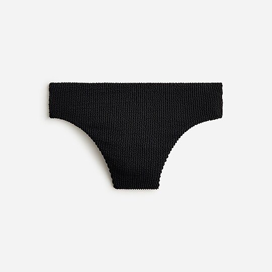 Scrunchie high-rise bikini bottom | J. Crew US