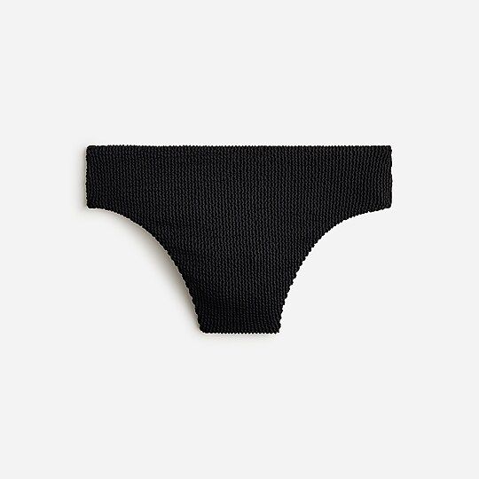 Scrunchie high-rise bikini bottom | J.Crew US