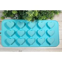 Hearts Silicone Candy Mold-Mini Soap Mold-Chocolate Mold-Craft Mold-Ice Cube Tray-Resin Plaster Mold | Etsy (US)