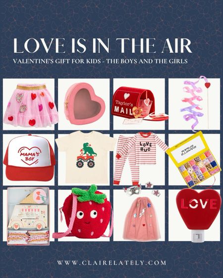 Valentine’s Day gift ideas for kids - the boys AND the girls. See the full edit in my product set on my LTK storefront 
Love, Claire Lately 

#LTKfamily #LTKkids #LTKSeasonal