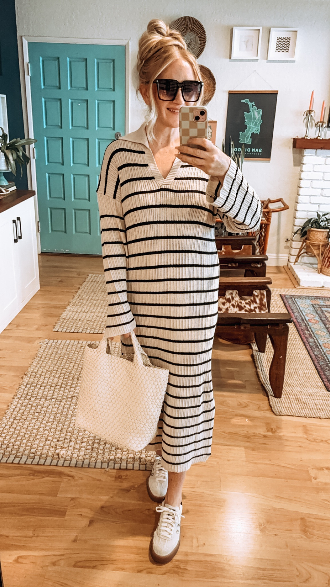 Prime Day Style Deals!! Literally this is the comfiest dress I own! Can be dressed up or down 🧡 

Wearing size L but could’ve sized down to M for a more fitted look. Sambaes I sized down 1/2 size. 

Fall dress, cozy outfit, casual dress, elevated casual, fall dresses, knit dress, striped dress, Abercrombie and fitch, look for less, easy outfits, mom outfits, Amazon prime day, prime day deals

#LTKSaleAlert #LTKStyleTip #LTKxPrimeDay