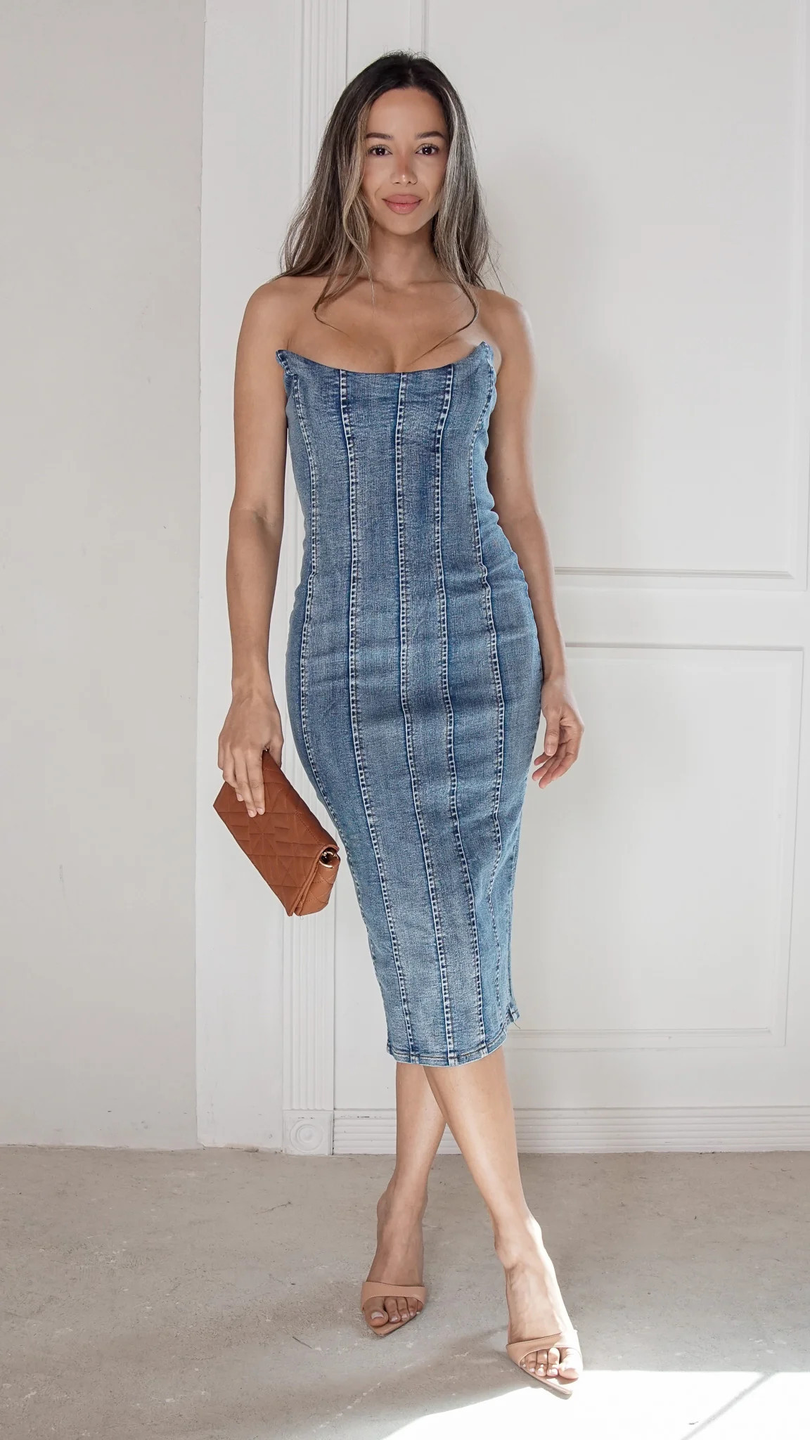 Selene Midi Dress | Steps New York