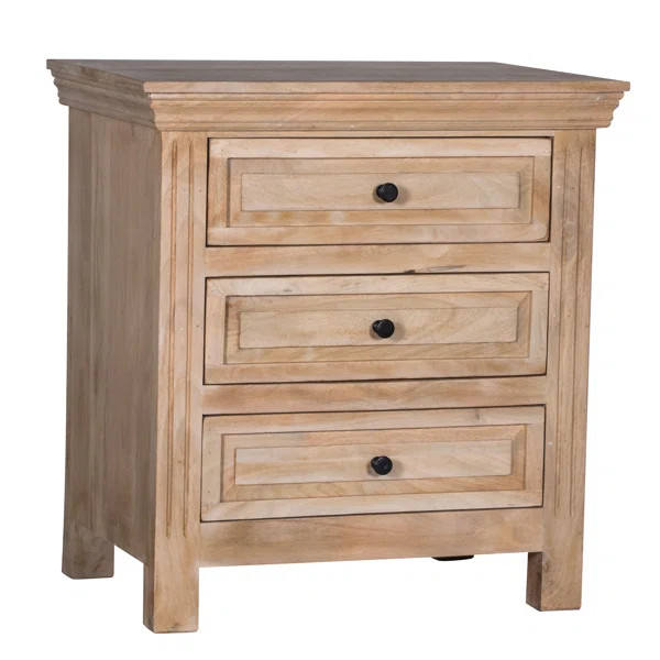 Clotis Solid Wood Nightstand | Wayfair North America