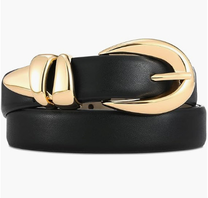 The finishing touch every outfit needs 🖤 This black leather belt with a gold buckle instantly elevates jeans, dresses, and everything in between—simple, classic, and endlessly wearable. 

 

#LTKdayinmylife #LTKgrwm #LTKootd