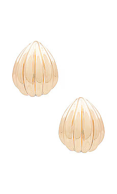 8 Other Reasons Shell Hoop Earrings in Gold from Revolve.com | Revolve Clothing (Global)