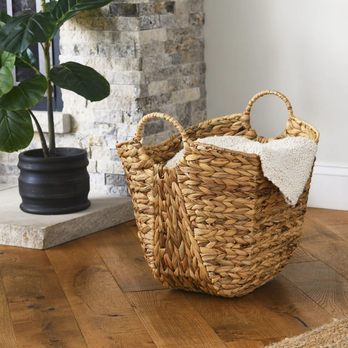 Scoop Basket with Handles | Wayfair North America