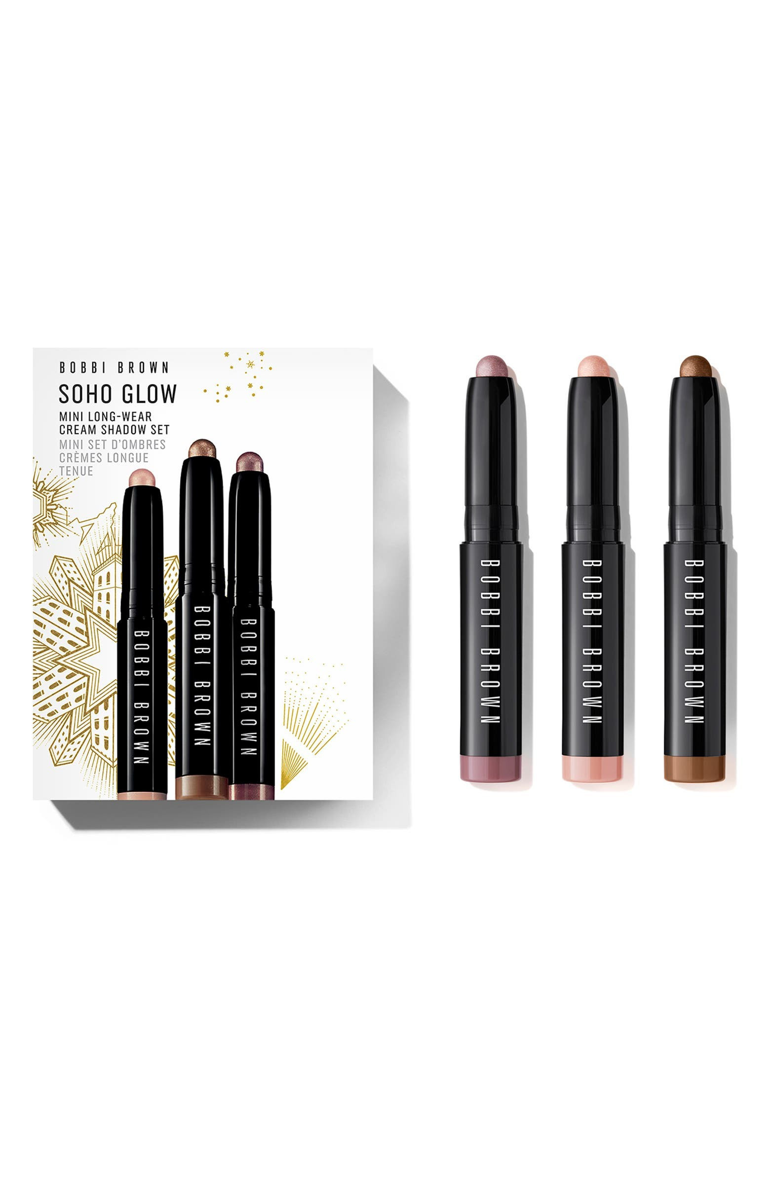 Bobbi Brown Soho Glow Mini Long-Wear Cream Eyeshadow Stick Trio | Nordstrom | Nordstrom