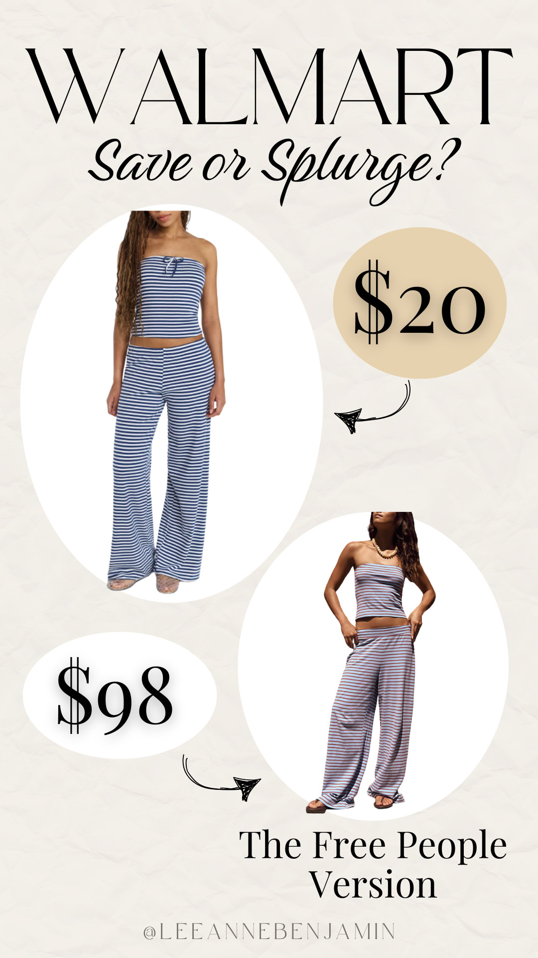 Would you save or splurge on this adorable 2 piece set for summer? 

 #LTKootd #LTKSaleAlert #LTKTravel