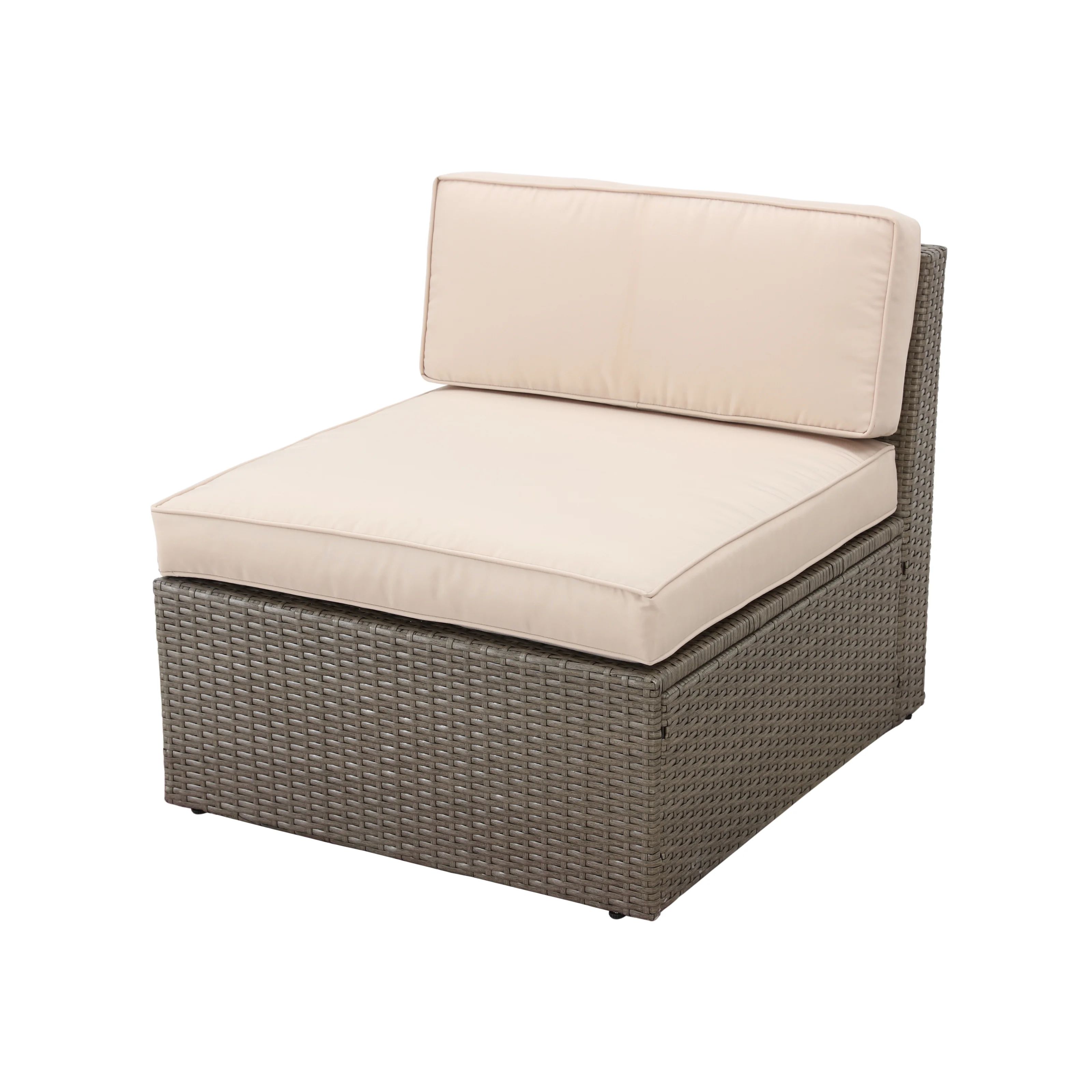 Peralez Wicker/Rattan 5 - Person Seating Group with Cushions | Wayfair North America