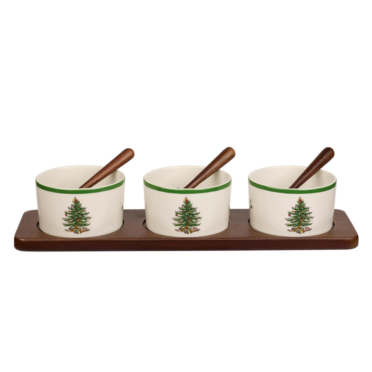Christmas Tree 7-Piece Condiment Set | Over The Moon