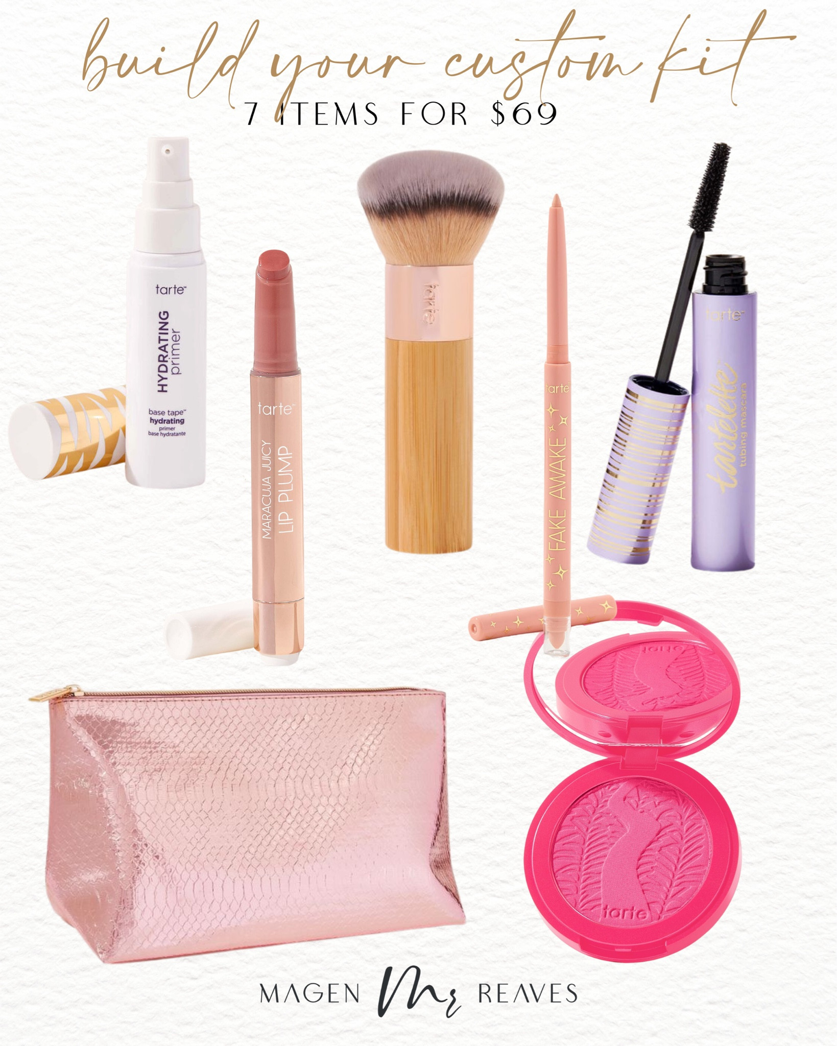 Build your custom tarte kit!! 7 full size items for $69!!!

#LTKSaleAlert #LTKBeauty #LTKFindsUnder100