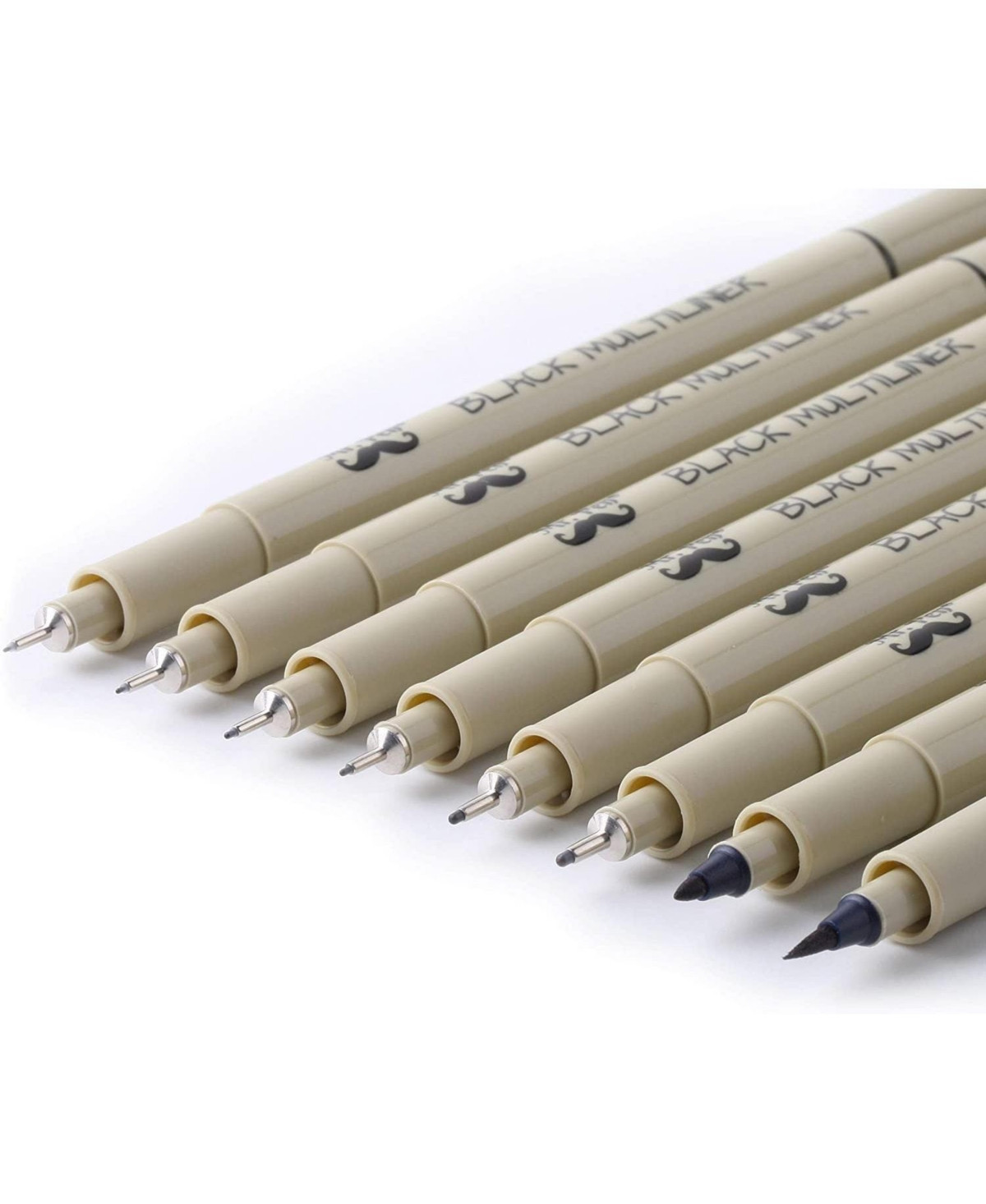 Mr. Pen Drawing Pen for Artists, 8 Pack Black Multiliner/fineliner | Macy's