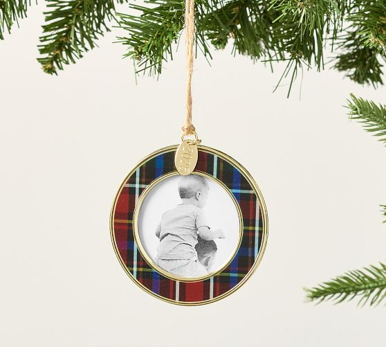 Dated Enamel Frame Ornament 2025 | Pottery Barn (US)