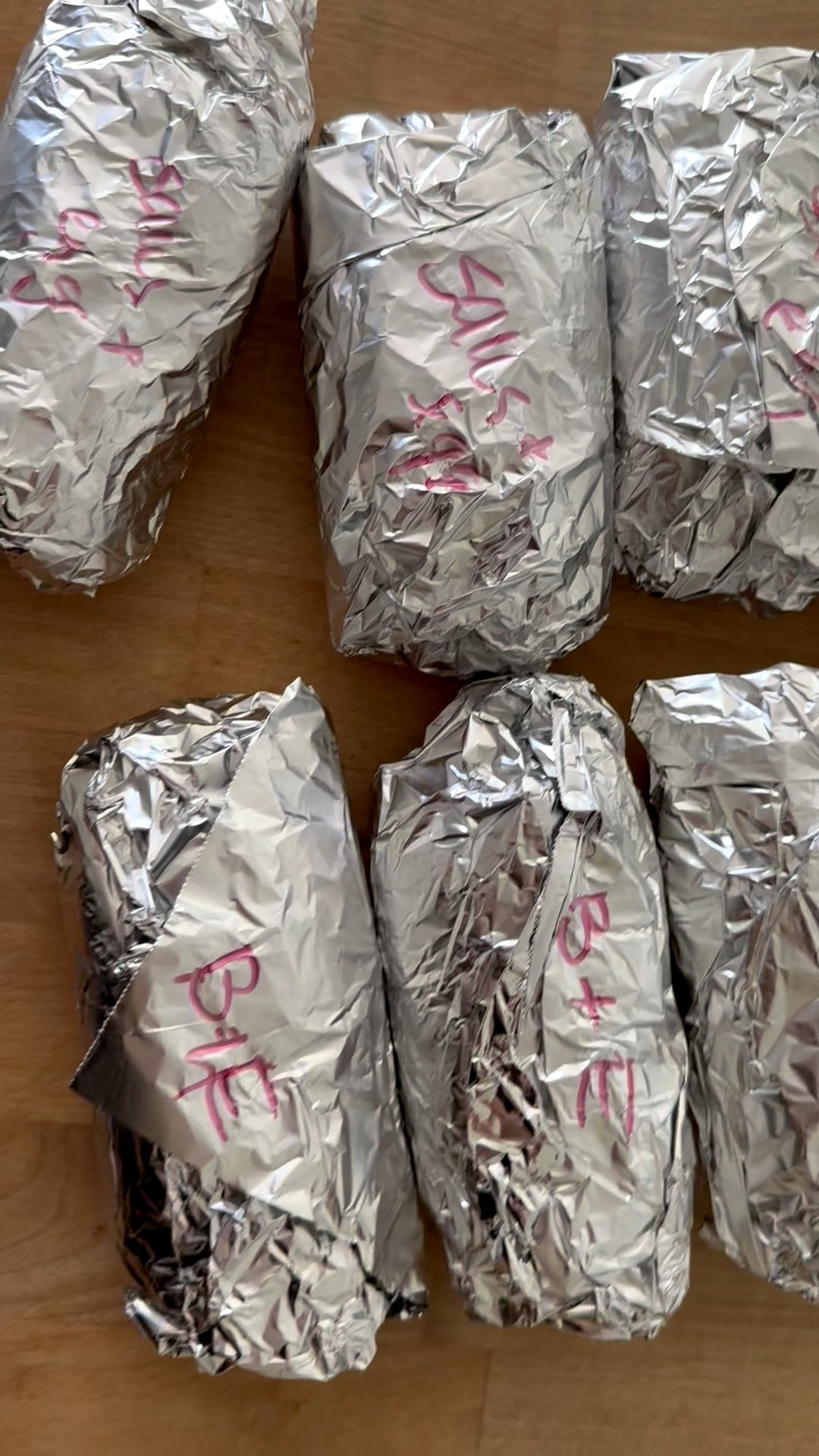 We do a lot of make-ahead breakfasts. Buy five dozen eggs and get to work! 

We foil wrap and freeze it all so it can go in the oven morning-of. 

Easy peasy! 

#LTKHome #LTKOver40