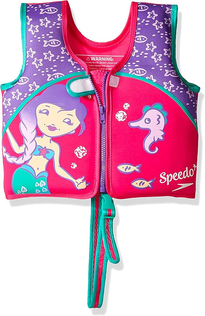 Speedo Unisex-Child Swim Flotation Classic Life Vest Begin to Swim UPF 50 | Amazon (US)