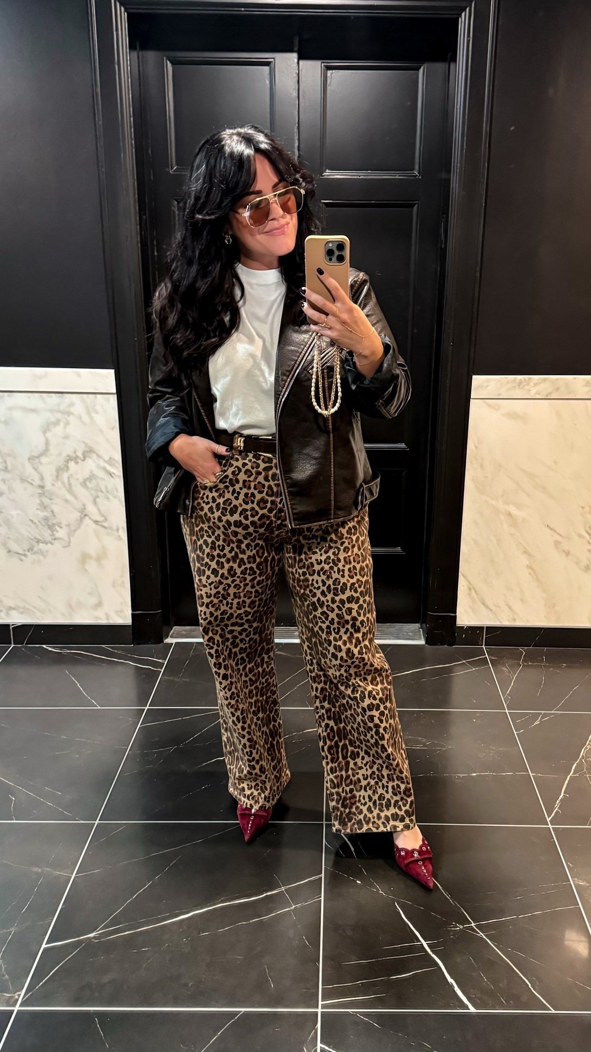 The motherhood - outfit inspo - midsize outfit inspo - leopard jeans

#LTKMidsize #LTKStyleTip #LTKSeasonal