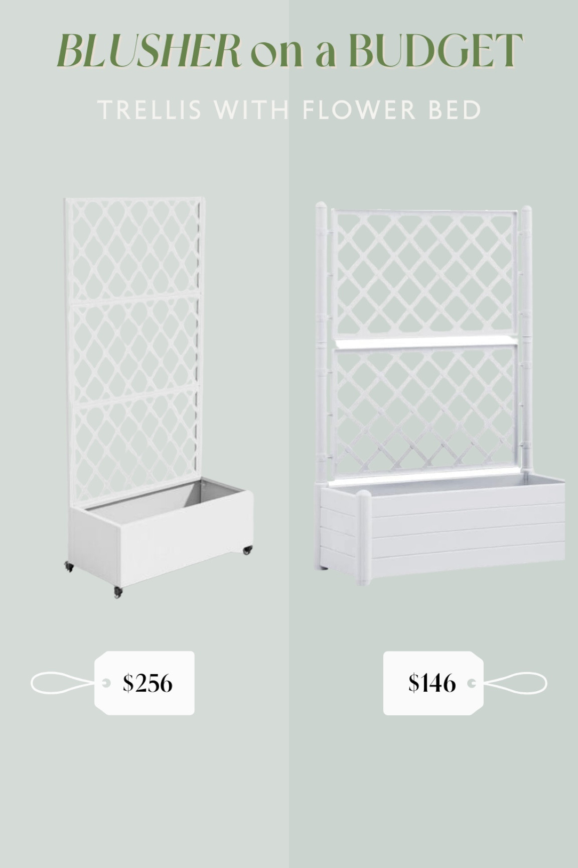 Affordable Trellis with Flower Bed!

#LTKsalealert #LTKstyletip #LTKhome