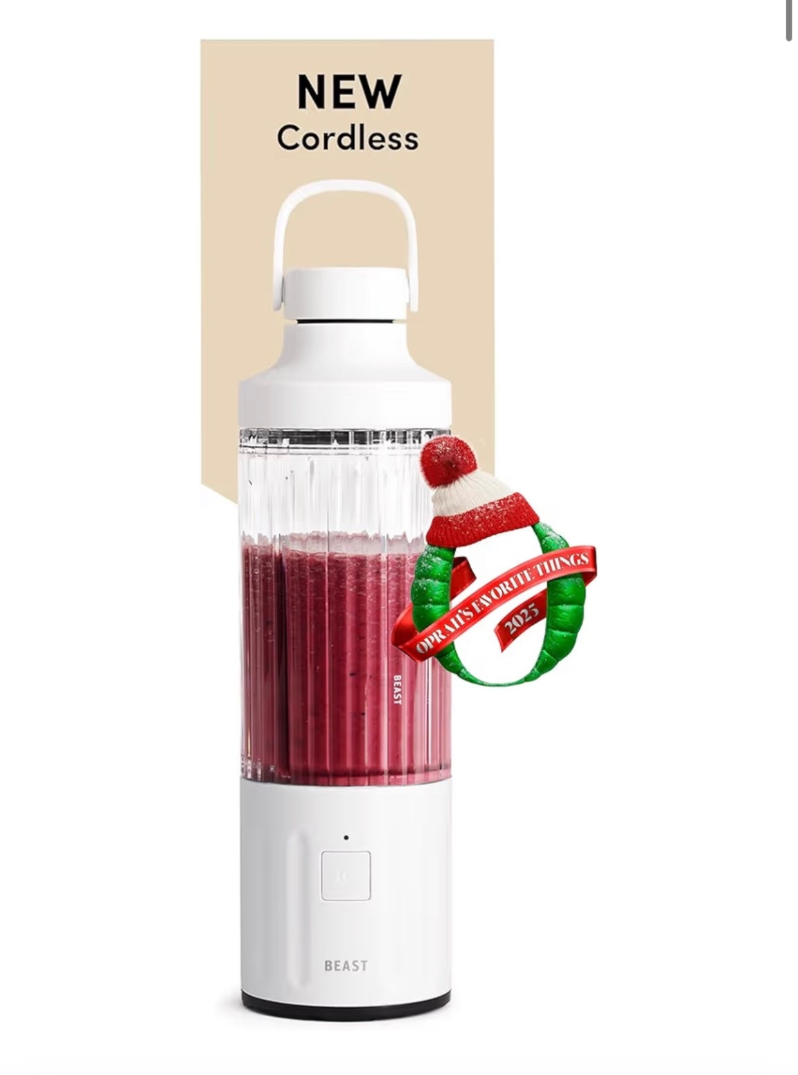 Cordless mini blender for your smoothie lovers! It’s a powerful one too. 

#healthyliving #livinghealfhy #athletegifts #fitnessgifts 

#LTKfitnessgoals #LTKSaleAlert #LTKGiftGuide