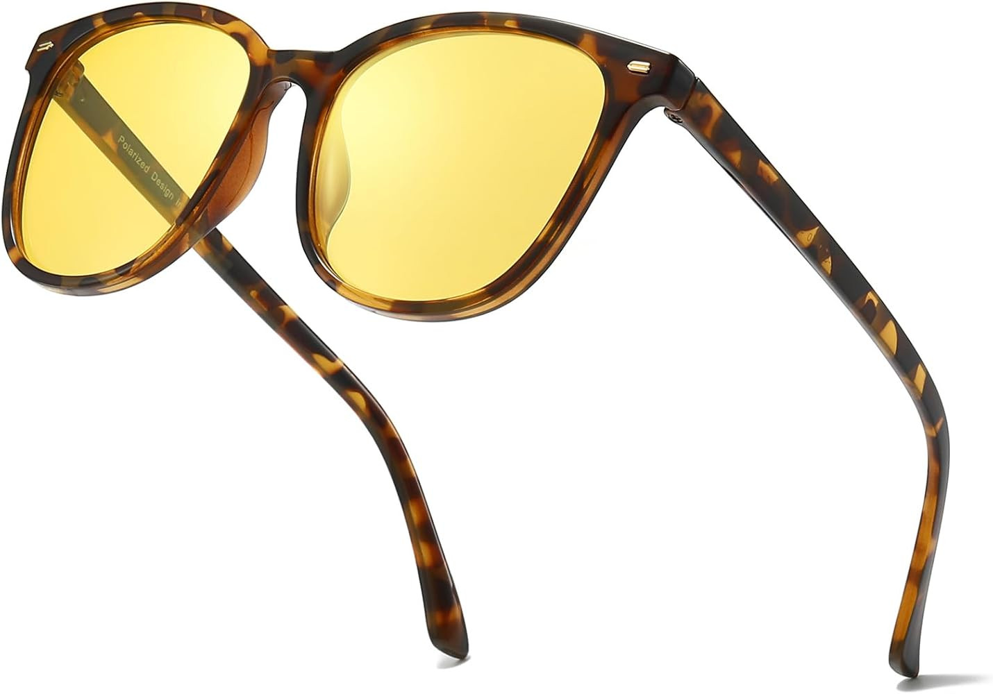 Myiaur Polarized Night Vision Glasses for Women, Anti Glare Driving Vision Glasses with Yellow Le... | Amazon (US)