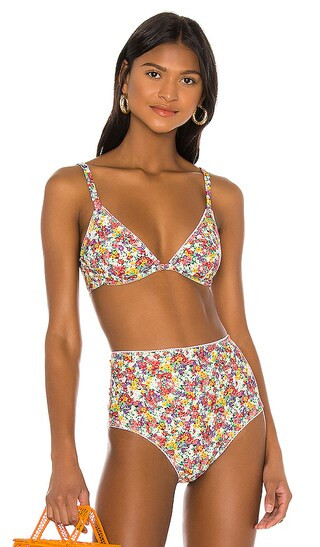 X REVOLVE Luberon Bikini Top in Red Vionette FloralFAITHFULL THE BRAND$95$95Or 4 installments of ... | Revolve Clothing (Global)