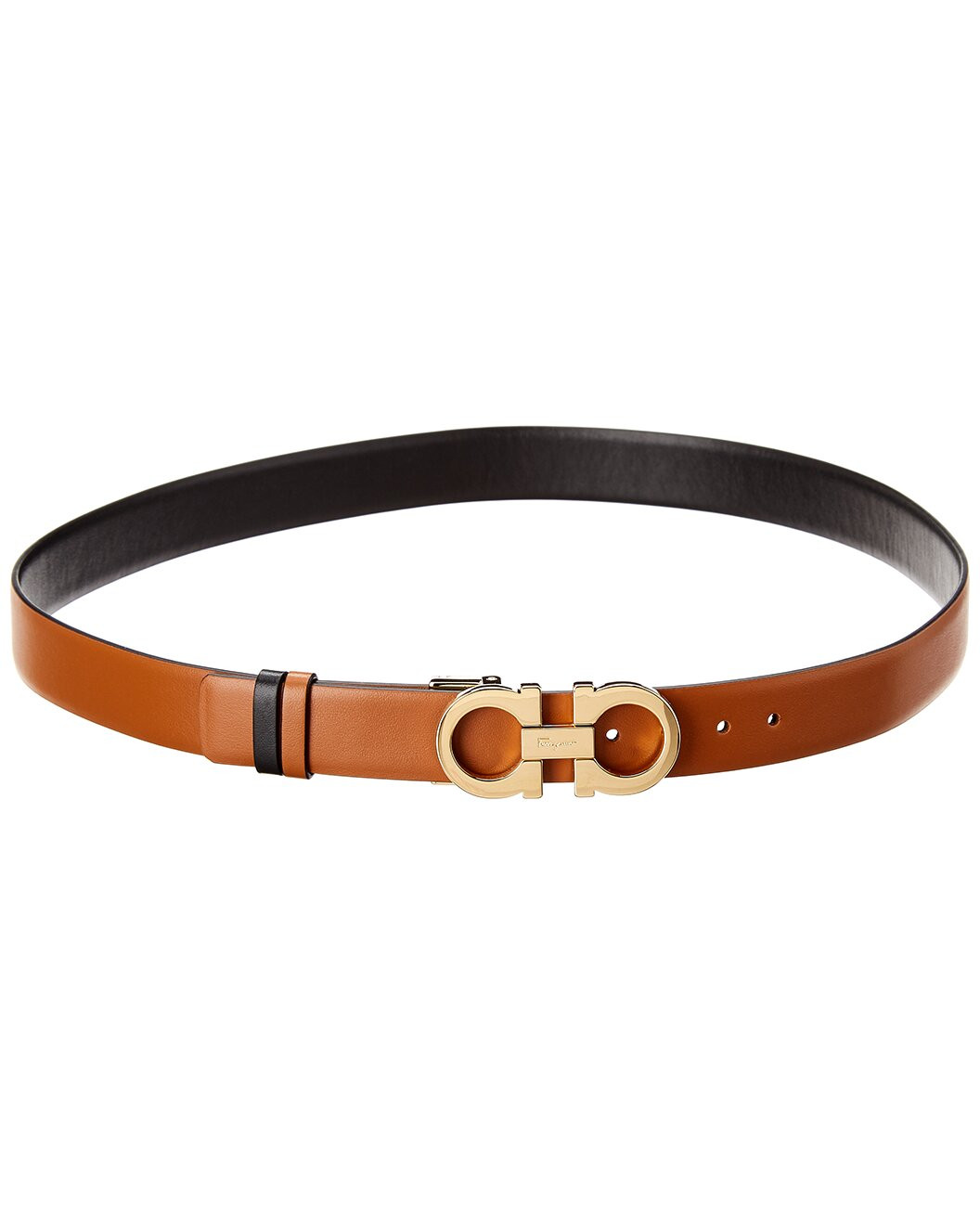 Gancini Reversible & Adjustable Leather Belt | Rue La La