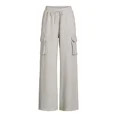 Scoop Women's Ultimate ScubaKnit Wide Leg Cargo Pants, Sizes XS-XXL | Walmart (US)