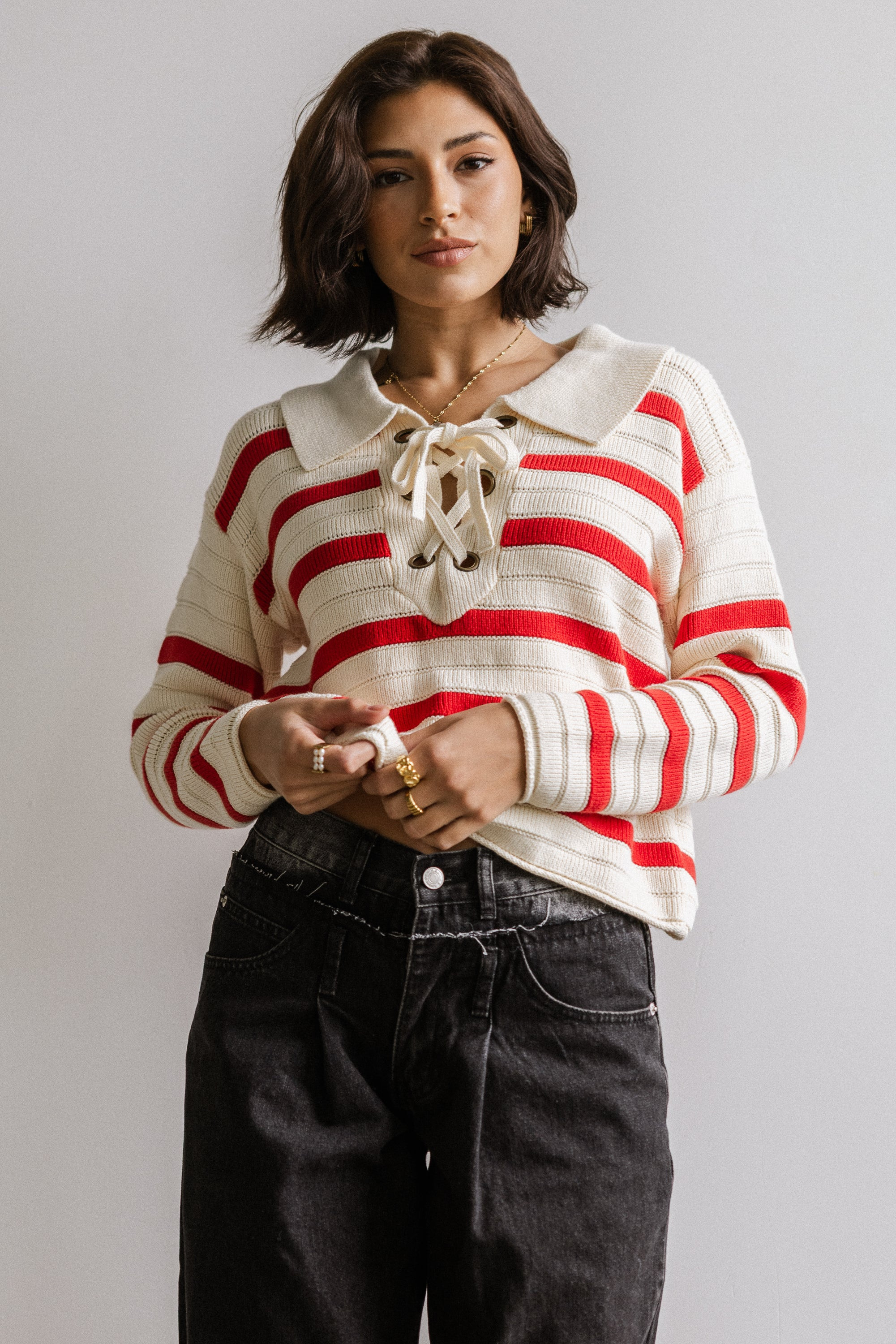 Mona Striped Sweater | Böhme US