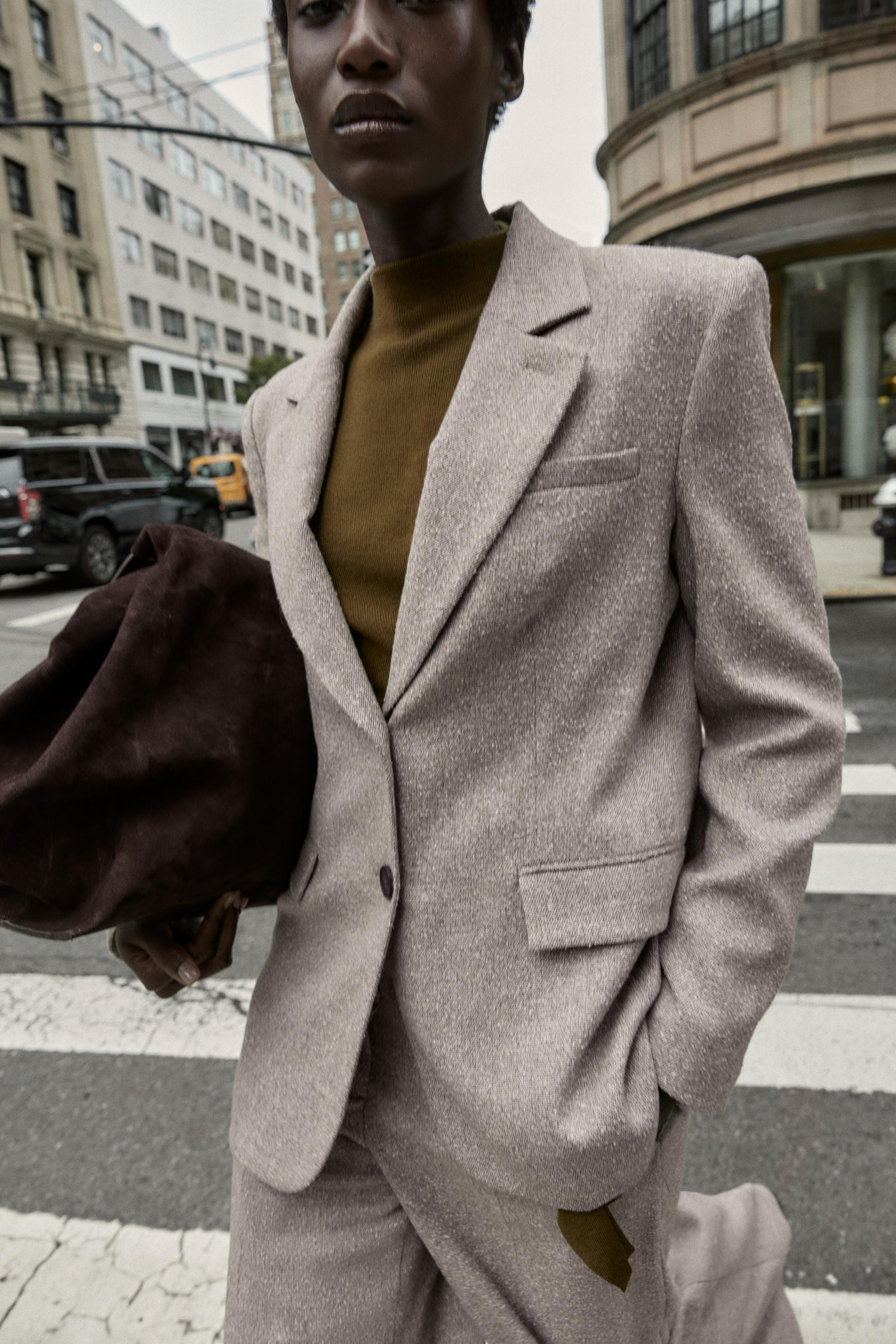 RUSTIC TEXTURED BLAZER | Zara US