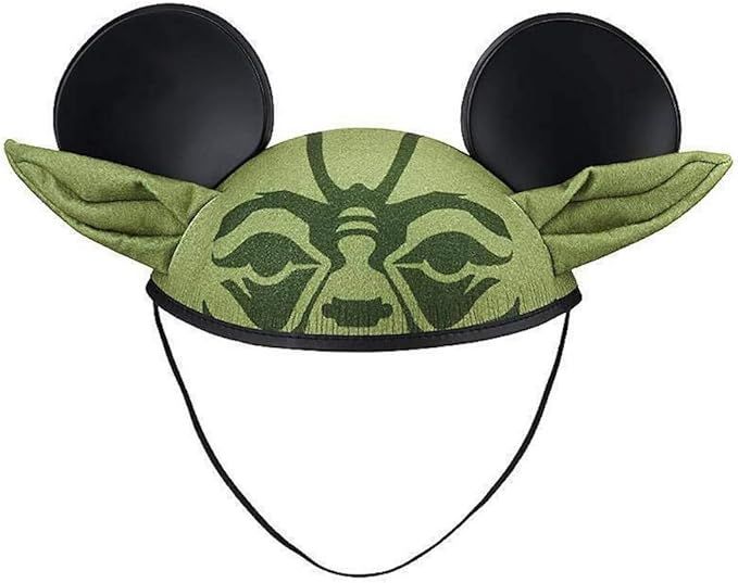 Disney Parks Star Wars Yoda Mickey Mouse Ears Hat Adult Size | Amazon (US)